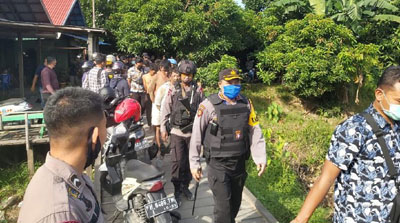 Polisi Bakar Kampung Narkoba ala Kolombia di Kalteng, 5 Orang Dibekuk
